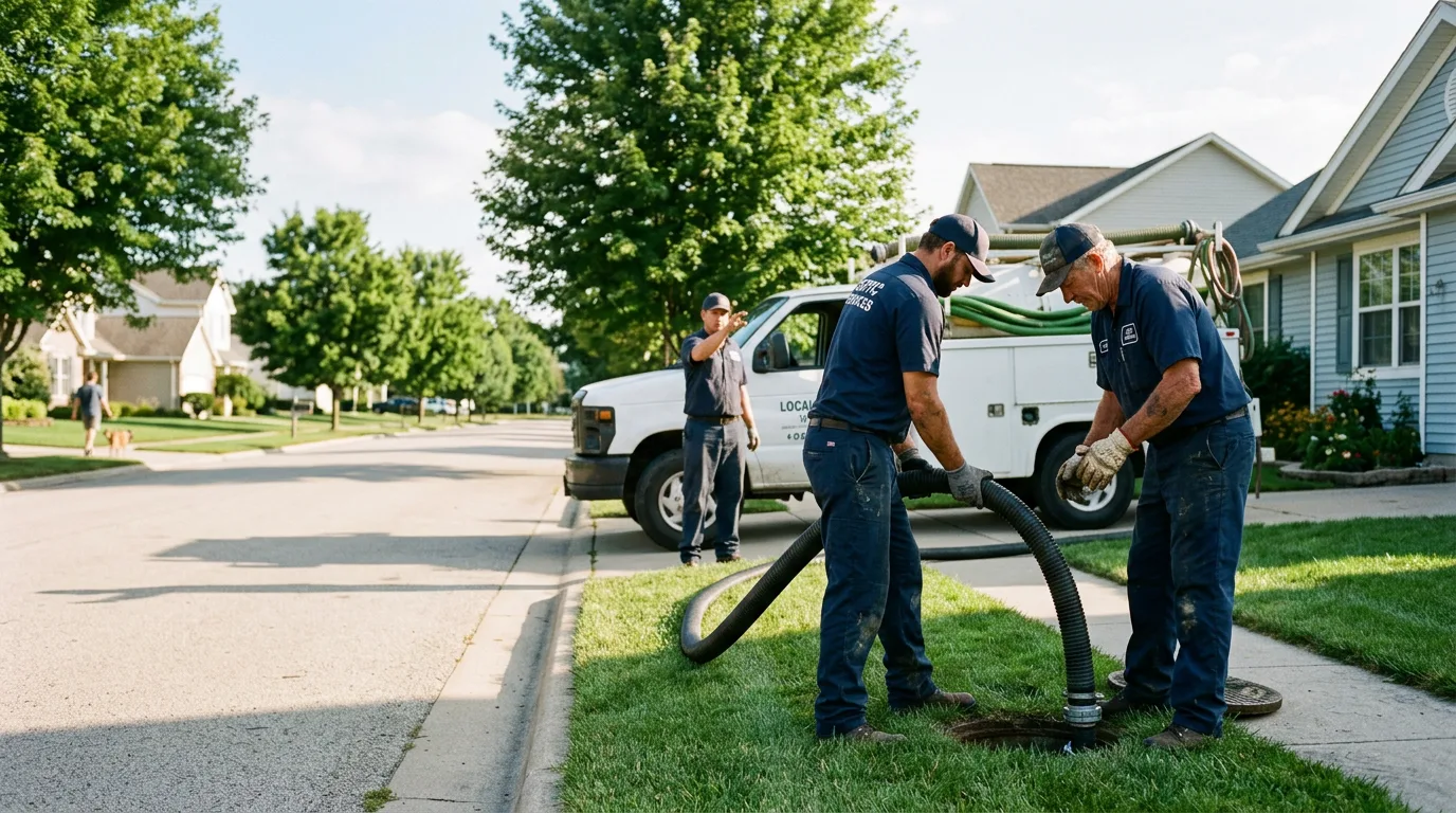 Emergency Septic Service in Monroe Center, IL